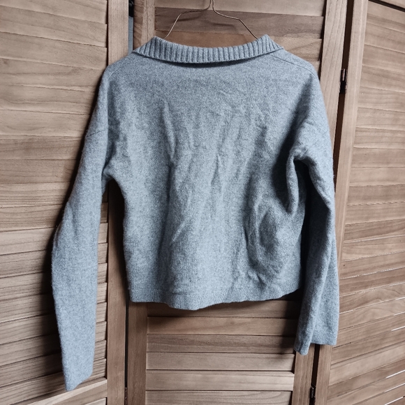 Everlane Gray Cashmere Sweater Womens Medium - Picture 5 of 6